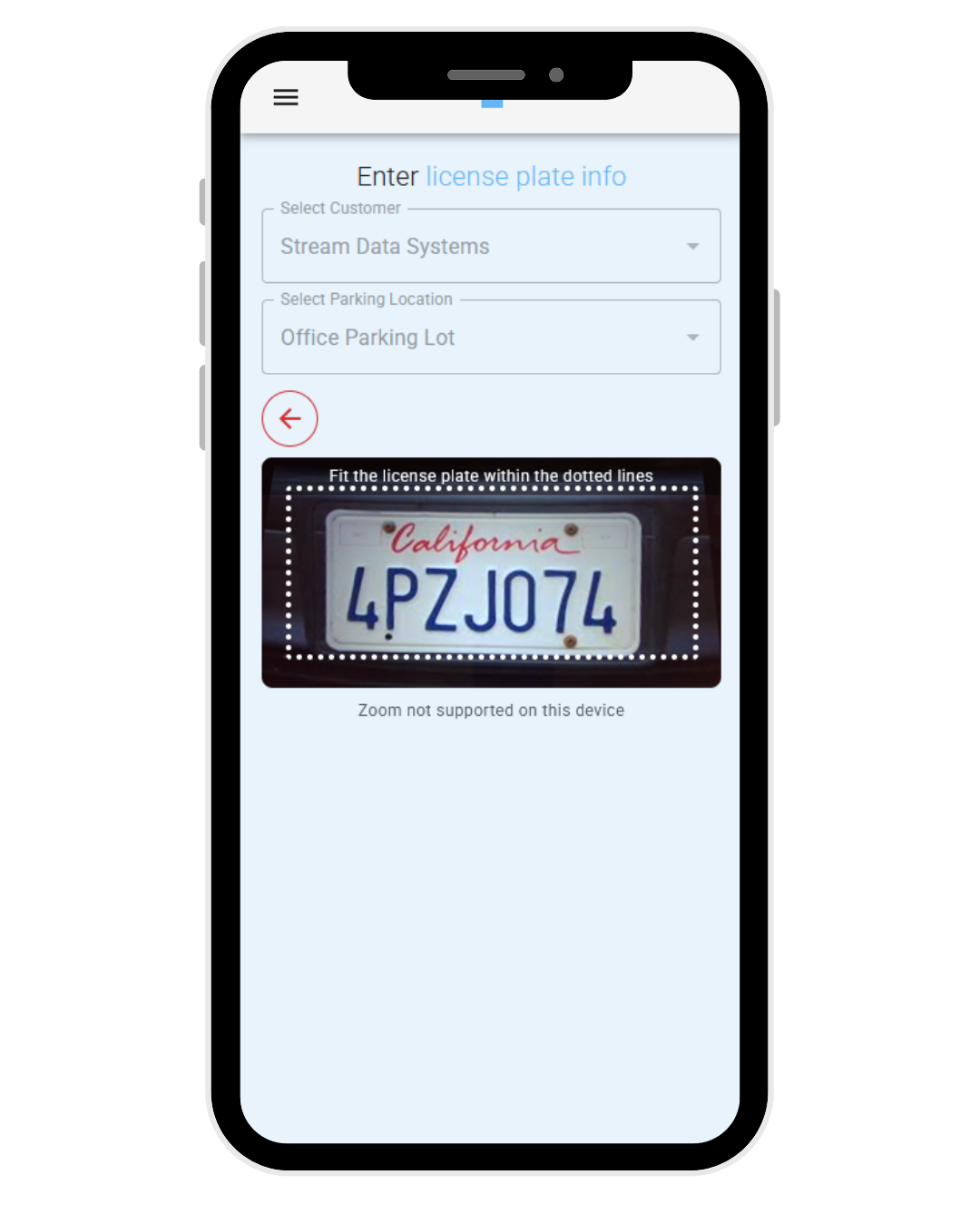 CANpark Screenshot