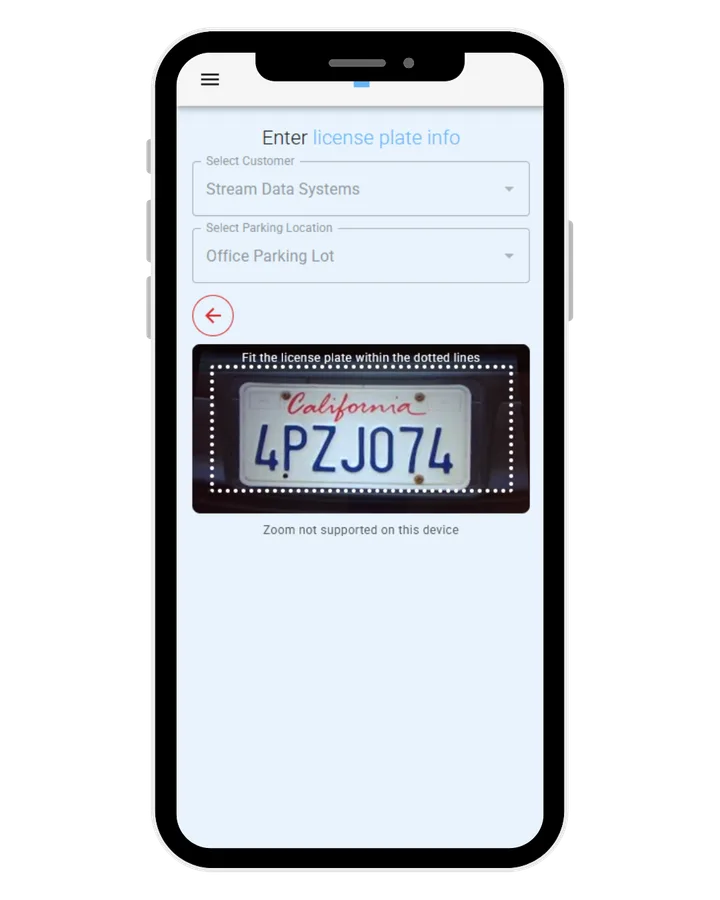 CANpark platform screenshot