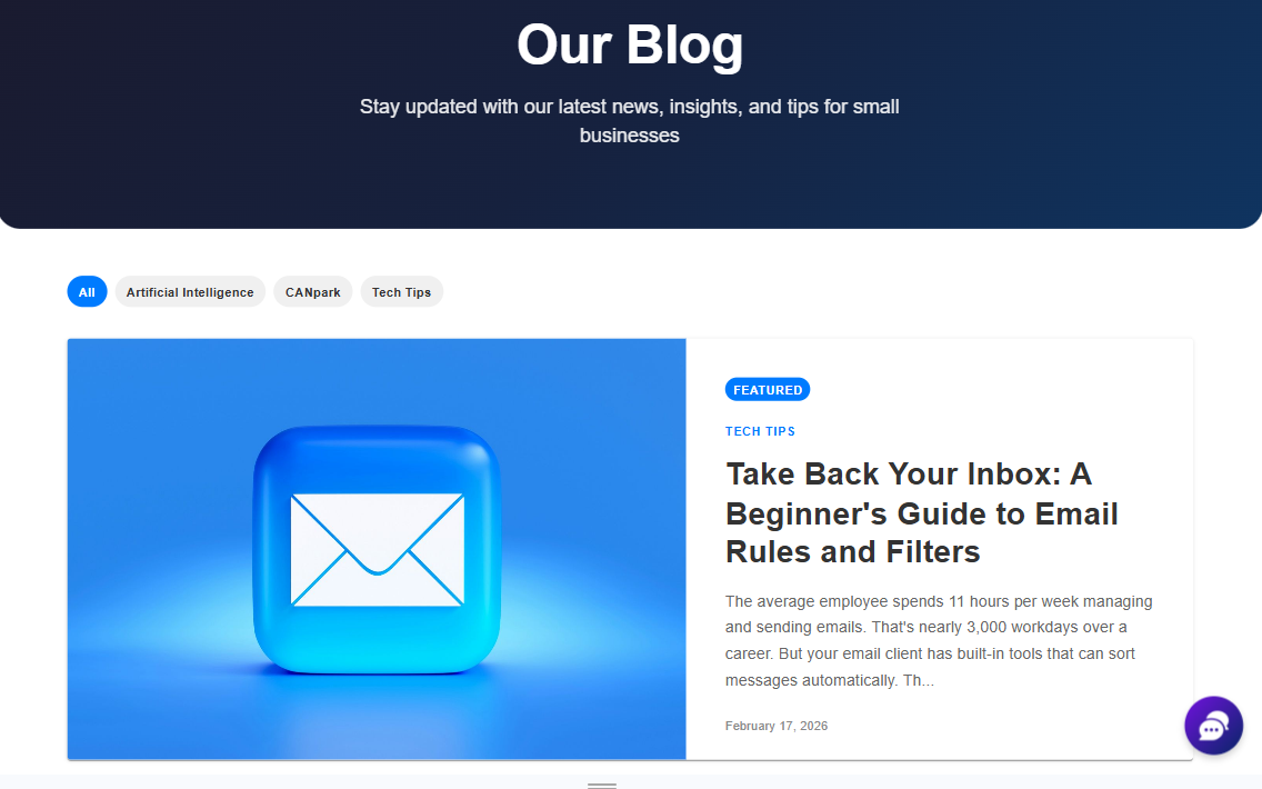 CANblog public blog page