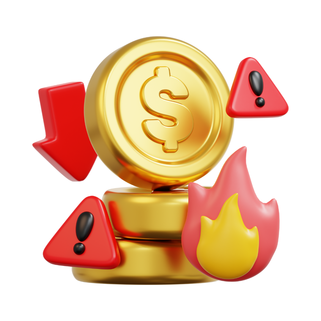 Frustrated business owner looking at declining ad metrics